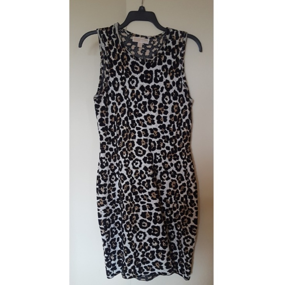 Michael Kors Leopard Print Dress